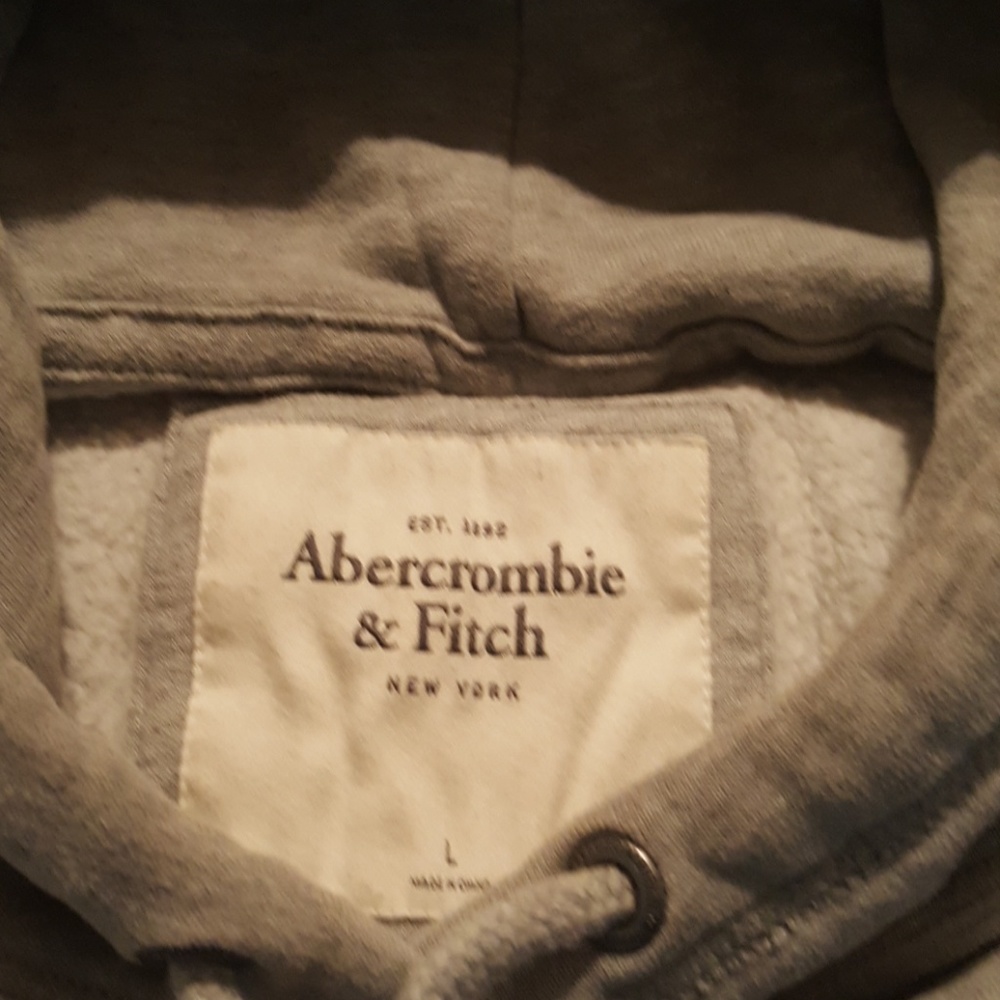 A&f gray hoody
